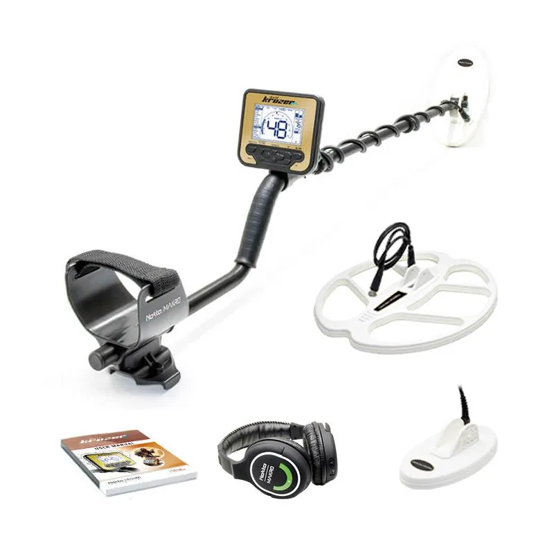 GOLD KRUZER + 3 bobinas (19x10cm + 26x14cm + 40x33.5cm) + Audífono bluetooth